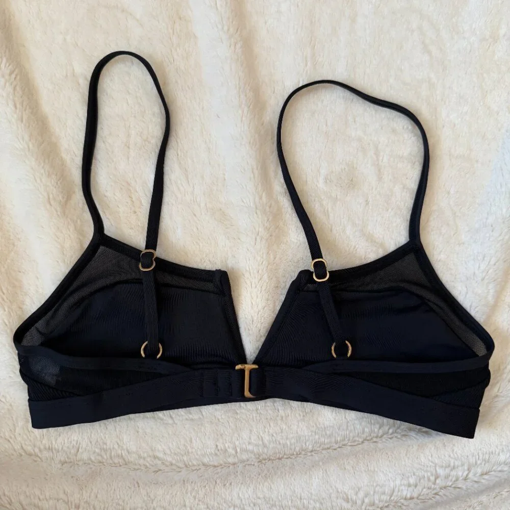 Women's S L*Space Ribbed Sadie Bikini Top Swim